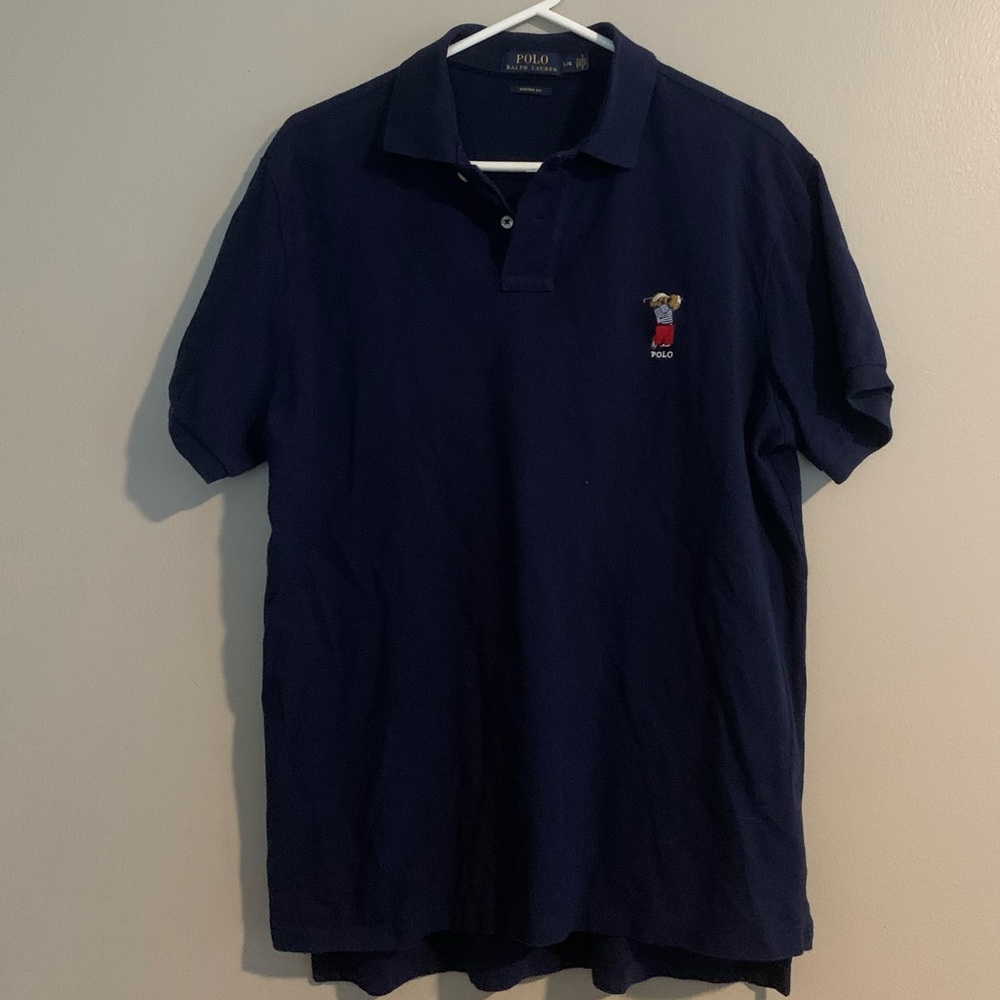 Polo Teddy Bear Custom Fit Polo Shirt